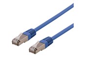 Netzwerk - Kabel - Deltaco STP-61BAU - patch cable - 1 m - blue - Blau - 1m - STP-61BAU
