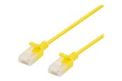 Netzwerk - Kabel - Deltaco patch cable - 50 cm - yellow - Gelb - 0.5m - UUTP-1013