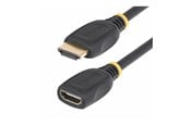 Display Kabel - StarTech.com 3.3ft HDMI 2.0 Extension Cable 4K 60Hz M/F - HDMI extension cable - 1 m - HD2MF3FL
