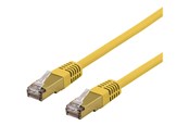 Netzwerk - Kabel - Deltaco SFTP-61GLAH - patch cable - 1 m - yellow - Gelb - 1m - SFTP-61GLAH