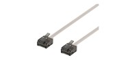 Netzwerk - Kabel - Deltaco patch cable - 1.5 m - grey - Grau - 1meter - UUTP-2030