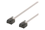 Netzwerk - Kabel - Deltaco patch cable - 3 m - grey - Grau - 3m - UUTP-2050