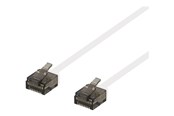 Netzwerk - Kabel - Deltaco patch cable - 3 m - white - Weiß - 3m - UUTP-2058
