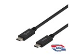 USB Kabel - Deltaco - USB-C cable - 24 pin USB-C to 24 pin USB-C - 50 cm - USBC-1401M