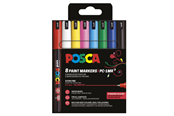 Utensilien zum Schreiben und Zeichnen - POSCA Marker Set PC-1MR 8 Assorted Standard Colours - 401652