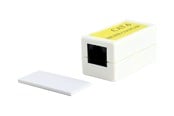 Netzwerk - Kabel - Gembird network coupler - white - Weiß - NCA-LC6-01