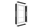 Wandhalterungen, AV-Halterungen & AV-Möbel - Multibrackets M mounting component - for digital signage LCD panel - black - Max 63 kg - recommended for 55" - 7350105219191