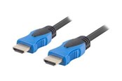 Display Kabel - Lanberg HDMI cable with Ethernet - 4.5 m - CA-HDMI-20CU-0045-BK