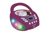 DAB, Netzwerk und Radiowecker - Lexibook Frozen Portable CD player with Mic Jack - FM - Stereo - Lexibook RCD108FZ
