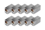 Netzwerk - Kabel - DIGITUS network coupler - Silber - DN-93901-10