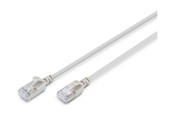 Netzwerk - Kabel - DIGITUS patch cable - 3 m - grey - Grau - 3m - DK-1632-A-030S