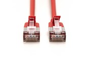 Netzwerk - Kabel - DIGITUS CAT 6A F-FTP Slim Patch Cord - 1m - Rot - 1meter - DK-1632-A-010S-R