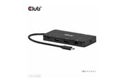Dockingstationen - Club 3D - docking station - USB-C - HDMI - 1GbE - CSV-2552
