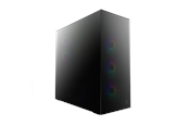 Gehäuse - Arctic Xtender (Mirror Black) - Gehäuse - Miditower - Schwarz - ACPCC00018A