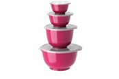 Küchenzubehör - Rosti - Margrethe Bowls - Set of 4 + Lids (Beetroot) - 29966