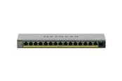 Switches - Netgear GS116EP 16-Port Gigabit Ethernet Easy Smart PoE+ Switch (180W) - GS116EP-100EUS