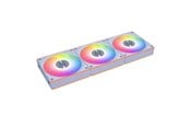 Gehäuselüfter - Lian Li UNI FAN CL Wireless (3-Pack) - Gehäuselüfter - 120mm - Weiß mit RGB LED - 30 dBA - 12CL1W3W