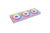 Gehäuselüfter - Lian Li UNI FAN CL Wireless Fan 3-Pack - Gehäuselüfter - 120mm - Weiß mit RGB-Beleuchtung - 12CL1W3W