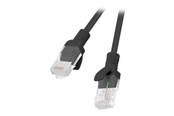 Netzwerk - Kabel - Lanberg patch cable - RAL 9004 - Black - Schwarz - 20m - PCU6-10CC-2000-BK