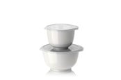 Küchenzubehör - Rosti - Margrethe bowls Set of 2 + lids - White - 29928