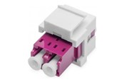 Netzwerk - Kabel - DIGITUS Fiber Optic LC/LC Duplex Coupler - Lila - DN-96019-1-K