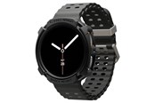 Smartwatch - Accessories - Spigen Rugged Armor - matte black - Samsung Galaxy Watch 8 (44mm) - ACS10006