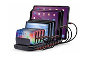 Handys - Adapter und Ladegeräte - Lindy 96W 10 Port USB Charging Station - 73309
