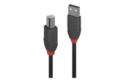 USB Kabel - Lindy Anthra Line - USB 2.0 Type A to B Cable - 3m - 36674