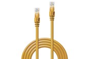 Netzwerk - Kabel - Lindy Cat6 U/UTP Patch Cord - 5m - Gelb - 5m - 48065