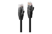 Netzwerk - Kabel - Lindy Premium patch cable - 7.5 m - black - Schwarz - 7.5m - 45436