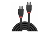 Display Kabel - Lindy Black Line HDMI cable with Ethernet - 5 m - 36774