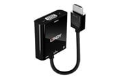 Display Kabel - Lindy - video converter - black - 38285