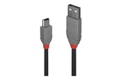 USB Kabel - Lindy Anthra Line - USB cable - USB to mini-USB Type B - 2 m - 36723