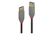 USB Kabel - Lindy Anthra Line - USB extension cable - USB Type A to USB Type A - 3 m - 36763