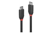 USB Kabel - Lindy Black Line - USB-C cable - 24 pin USB-C to 24 pin USB-C - 1 m - 36906