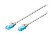 Netzwerk - Kabel - DIGITUS Ecoline patch cable - 1 m - grey - Grau - 1m - DK-1511-010