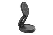 Handys - Adapter und Ladegeräte - Belkin BoostCharge wireless charging stand - 2-in-1 Qi2 magnetic foldable - + AC power adapter - 15 Watt - WIZ035KQBK