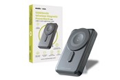 Powerbank (Akku) - Mobile Origin Wireless Magnetic PowerBank 10000mAh - USB-C and Lightning Cable PB11 Powerbank (Akku) - Grau - 10000 mAh - MO-WMP-PB11