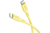 USB Kabel - Pro USB-C <-> USB-C - PD 60W - 1.5m - Gelb - USB-Kabel - 4040849777424