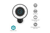 Netzwerkkamera - Nedis SmartLife Outdoor Camera Wi-Fi Spotlight 4K / 3840x2160 IP65 Cloud Storage (option) / microSD (not included) / Onvif 5 V DC With motion sensor Night vision Black - WIFICO41CBK