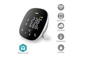Smart-Home - Nedis SmartLife Air Quality Meter Wi-Fi Incl. Display Humidity / Carbon Dioxide (CO2) / Temperature Android™ / IOS White / Black - WIFISA20CBK