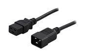 Stromkabel (Extern) - Deltaco DEL-112NA - power extension cable - IEC 60320 C19 to IEC 60320 C20 - 2 m - DEL-112NA