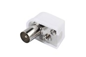 Antennenkabel - Vivanco Angled 90° Antenna Connector Coax plug - 4008928480085
