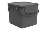 Reinigung - rotho Albula - rubbish bin - 40 L - plastic - antracite - 1034408853WS