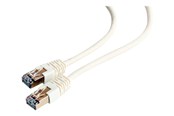 Netzwerk - Kabel - Gembird Cablexpert patch cable - 3 m - white - Weiß - 3m - PP6-3M/W
