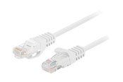 Netzwerk - Kabel - Lanberg patch cable - 2 m - white RAL 9010 - Weiß - 2m - PCU5-20CC-0200-W