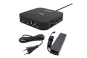 Dockingstationen - I-Tec C31DUALHDMIDPD100 USB-C Dual HDMI Docking Station with Power Delivery 100W + Universal Charger 100W - C31DUALHDMIDPD100