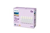 LED-Birnen - Philips LED-Lampe 220lm 1.9W/827 (25W) 6-pack G9 - 929003790596