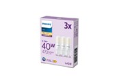 LED-Birnen - Philips LED-Lampe 470lm 3.7W/827 (40W) 3-pack G9 - 929003790893