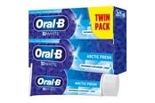 Elektrische Zahnbürsten - Oral-B Zahnpasta 3DW Arctic Fresh - 2x75ml - 8001841481913
